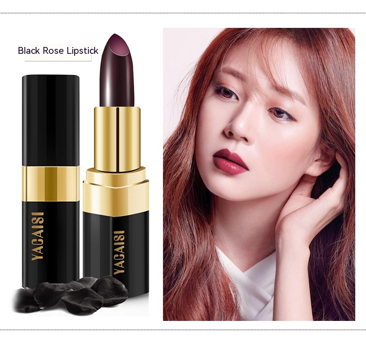 Yacai Si e Moisurizing Black Rose si agitano rapidamente con lo stesso Syle, Sain Cup, Does No Fade Lipsick Live_voghion.com