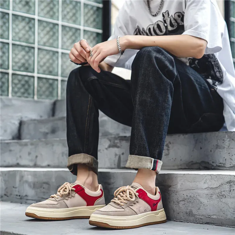 Original Mens Tennis Fashion Casual Men Gym Footwear Platform Cozy Skate Shoes In 250310_voghion.com