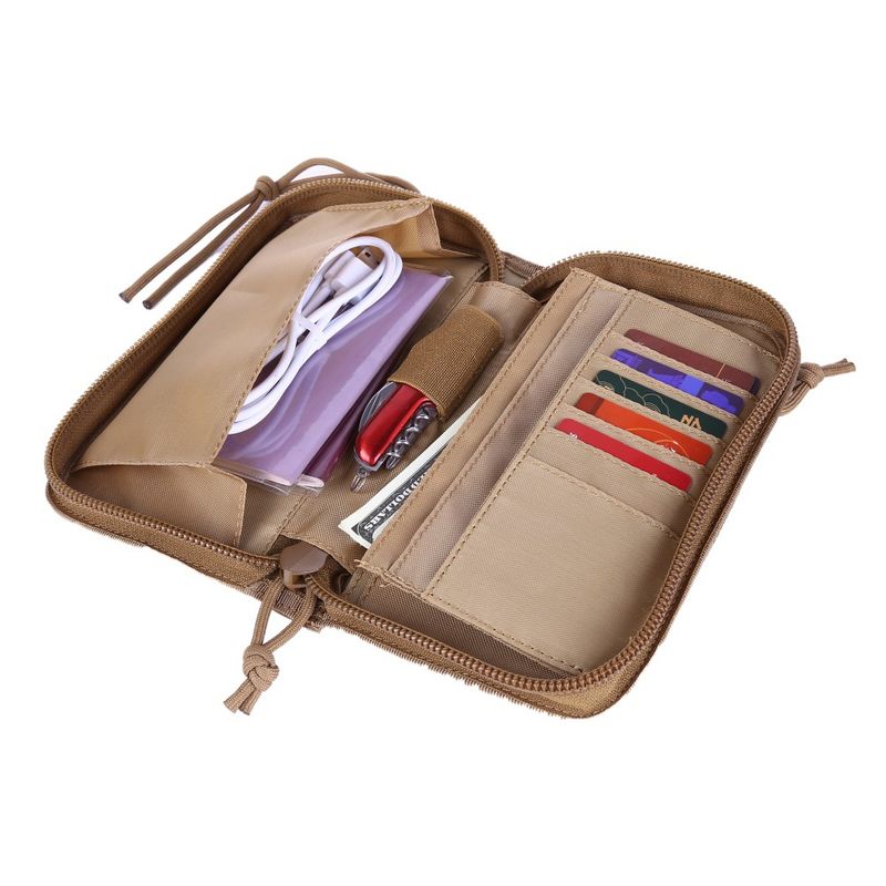 Xuanwu taktische Herren Pendler Handtasche Outdoor Kapazität Militär Fan Brieftasche Handy Karte Tasche large_voghion.com