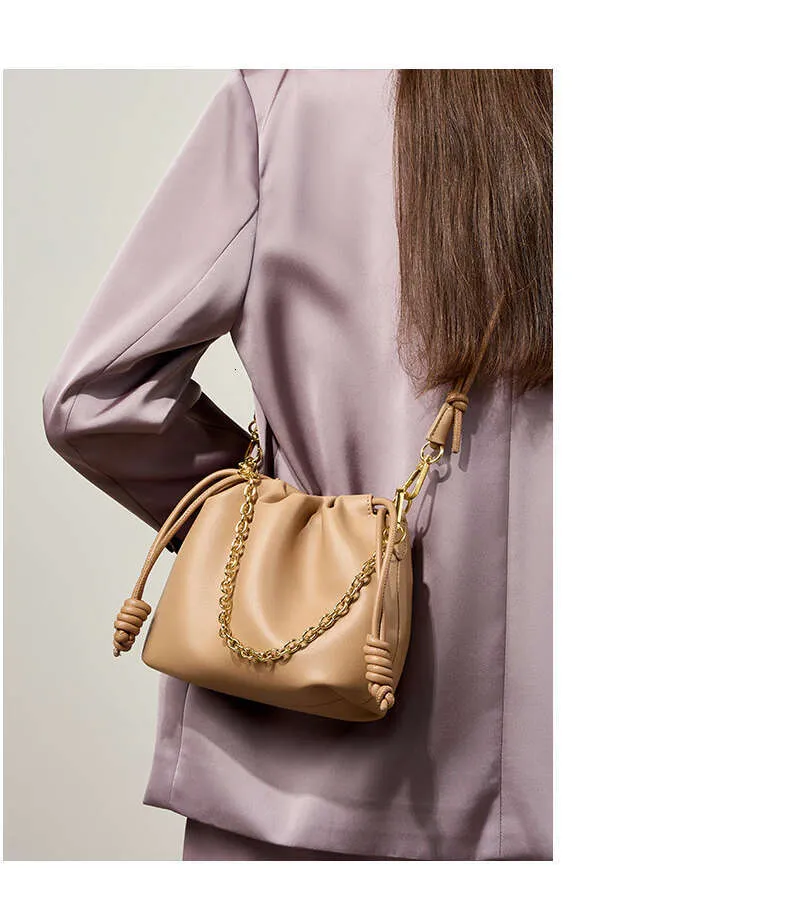 High quality genuine leather chain shoulder designer shaped handbag folding women's brand crossbody large capacity cloud_voghion.com