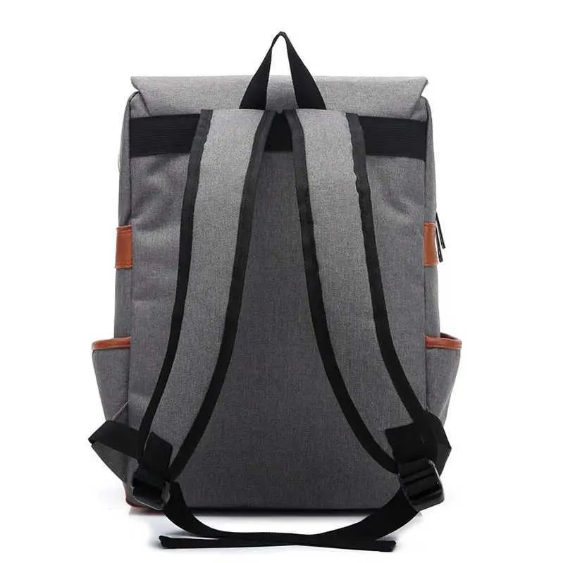 Vintage 16 zoll Laptop Rucksack Frauen Leinwand Männer leinwand Reise Freizeit Rucksäcke Retro Casual Tasche Schule Taschen Für_voghion.com