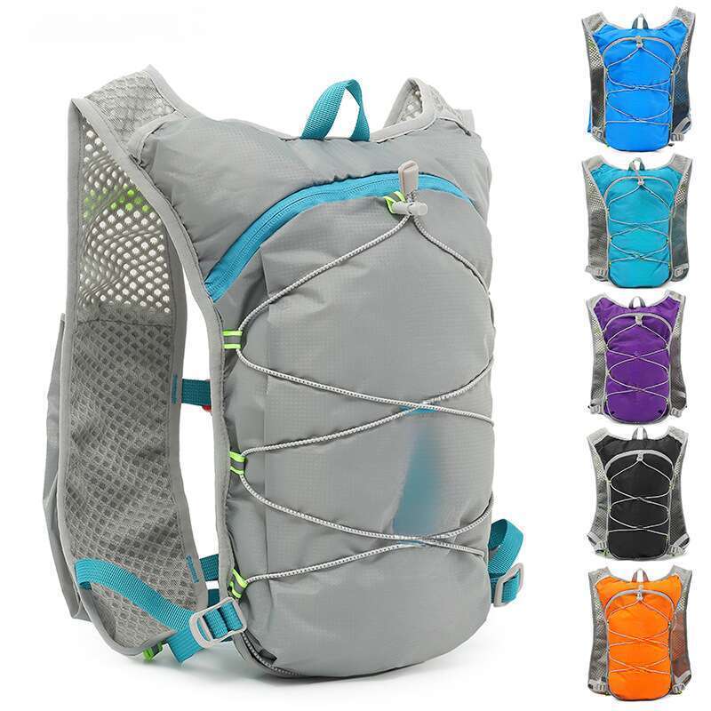 Multi Functional Nylon Running Marathon Safety Reflective Sports Water Backpack, Cycling Bag_voghion.com