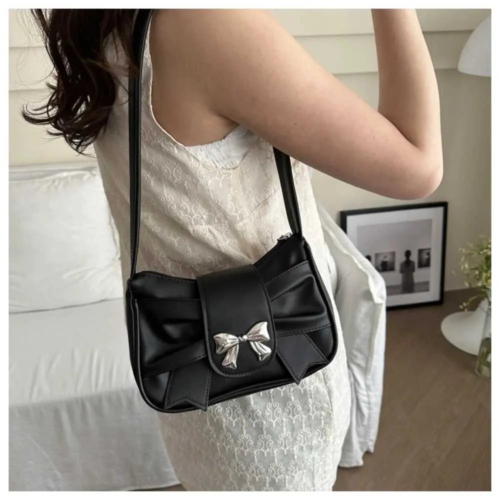Sac à bandoulière plissé avec nœud coréen pour femme, nouveau sac à main printemps-été 2024, Handba241024_voghion.com