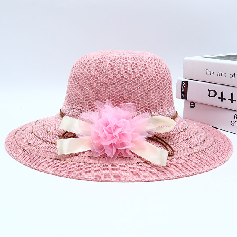 2024 Neuer Strohstrand Vielseitiger modischer Damen-Sommer-Sonnenschutz und UV-Schutz Sonnenhut_voghion.com