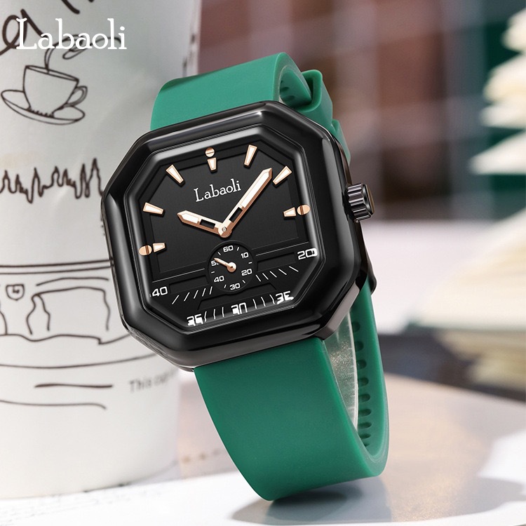 Labaoli/La Polaroid Watch Orologio da polso da donna casual grande Tiktok con secondo quadrante indipendente in silicone_voghion.com