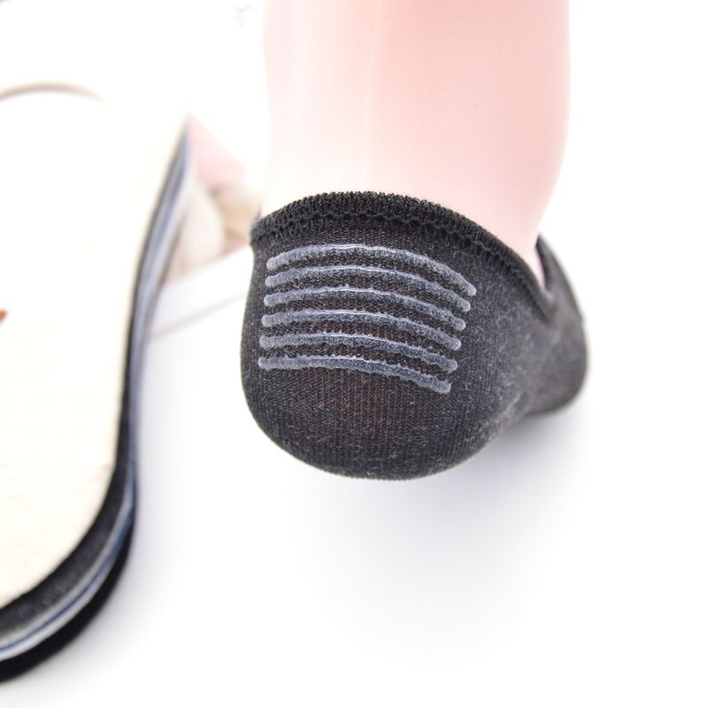 Calzini estivi da uomo invisibili con lettera N, alla moda, anti-rimozione, per uomo_voghion.com