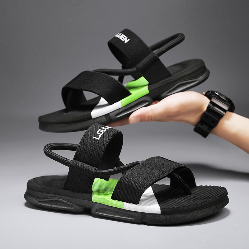 Grenzüberschreitende Sommer neue Casual Sandalen für Männer tragen dick besohlte Herren Sandalen Trend Strandschuhe für Männer_voghion.com