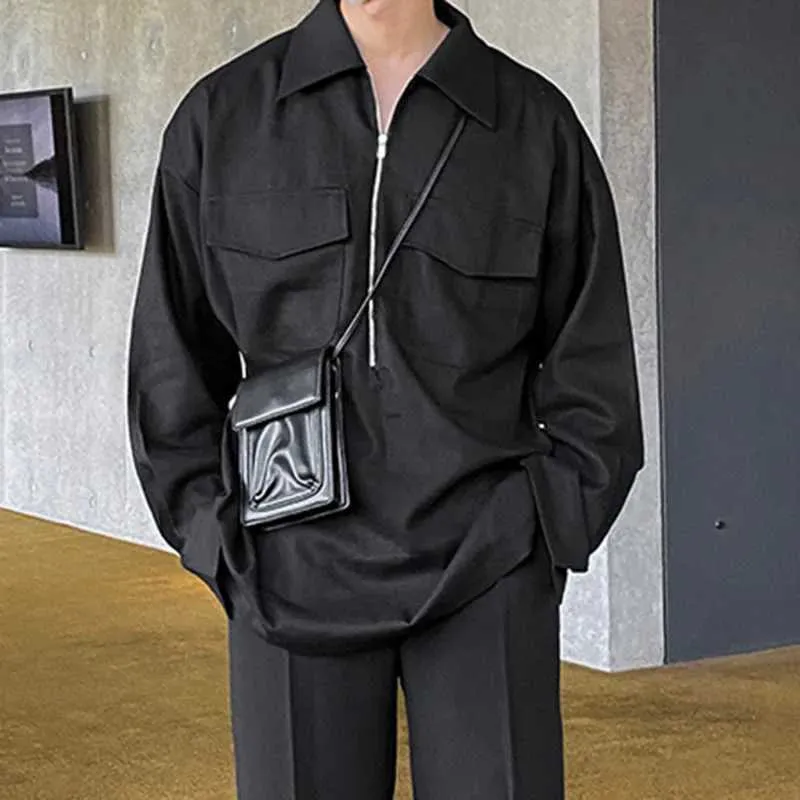 Männer Kleine Umhängetasche PU Leder Casual Wild Messenger Bags einfarbig Jungen Schulter Tasche Telefon Geldbörse Multifunktion_voghion.com