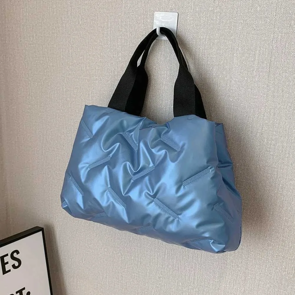 Moda Donna Hobo Trapuntato Spazio Imbottito Borsa A Tracolla Borsa Invernale Donna Cuscino Grande Capacità Tote Crossbody Ba241105_voghion.com