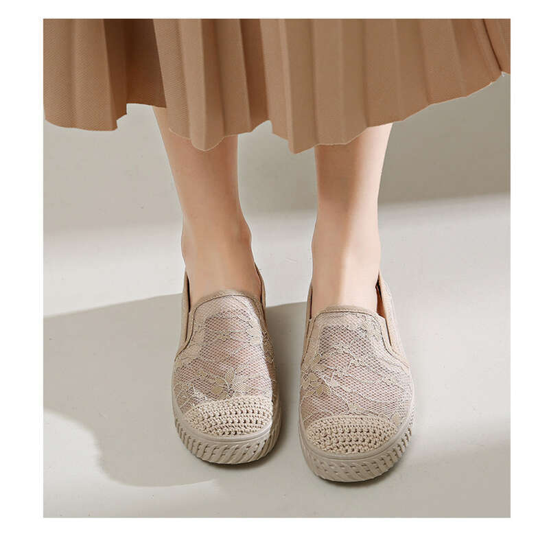 Fisherman's Cloth Jacquard Hollow Single Schoenen_voghion.com