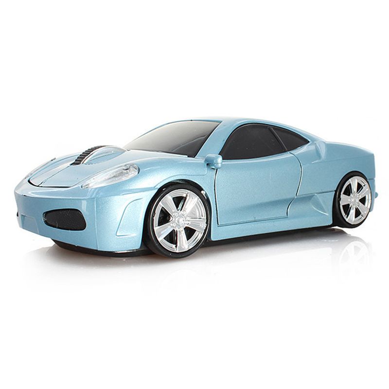 Xinweiqing 2.4GHz 1600 DPI USB 2.0 Uomo Sport Car Shape Wireless Mouse da gioco ottico Regalo_voghion.com