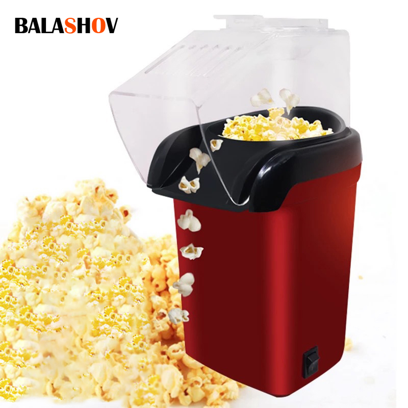 Machine à pop-corn 220V, Mini Machine à pop-corn électrique, appareil électroménager, entièrement automatique, pour la cuisine de la maison
