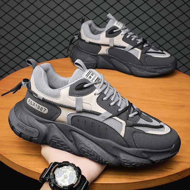 Atmungsaktive Mesh-Sportschuhe für den Sommer, neue trendige und vielseitige Freizeit-Laufschuhe für Herren mit erhöhter Innenhöhe, Lhshoe_voghion.com
