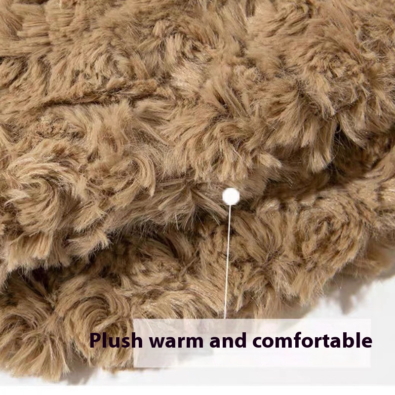 Cappello da pescatore con orecchie di pecora, dolce in autunno e inverno, caldo, viso semplice, cappello da pescatore carino per bambine_voghion.com