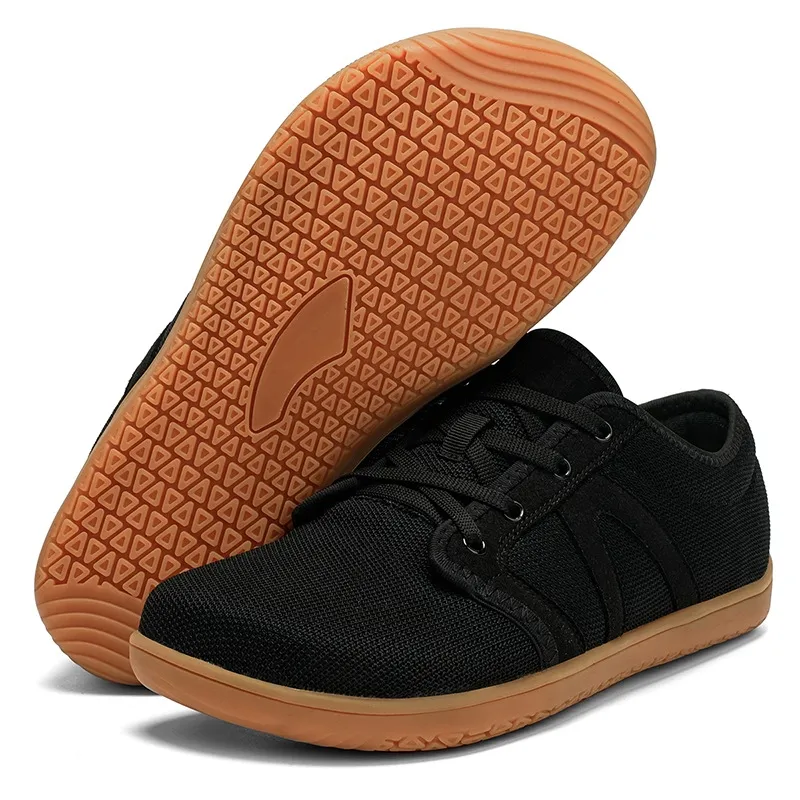 Wide Summer Running New Headed Sports Soft Sole Barefoot Men's and Women's Casual Breathable Mesh Shoes Lhshoe_voghion.com