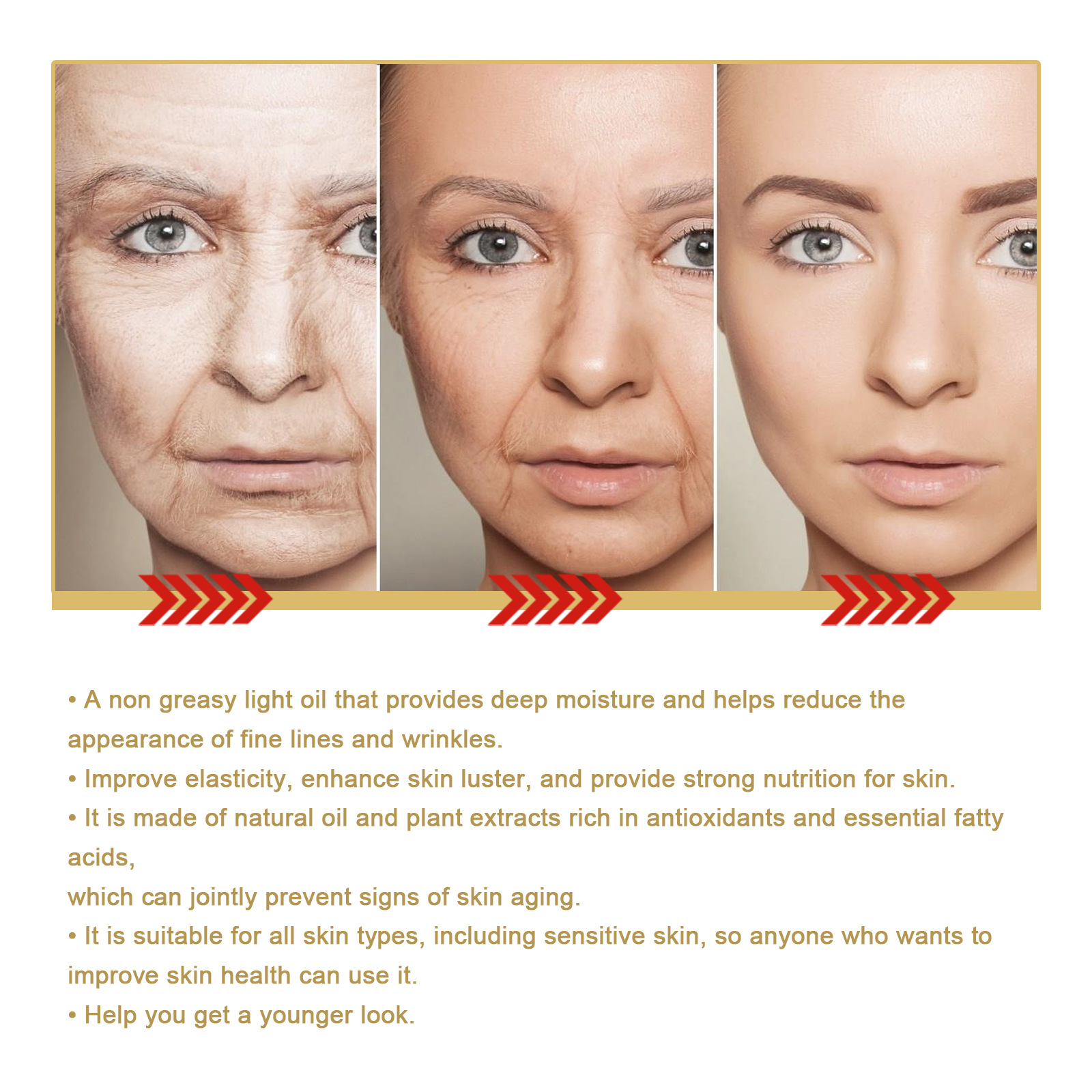 Anti Collagen Wrinkle essence Solution Moisturizes and desalinates spots to repair skin barrier_voghion.com