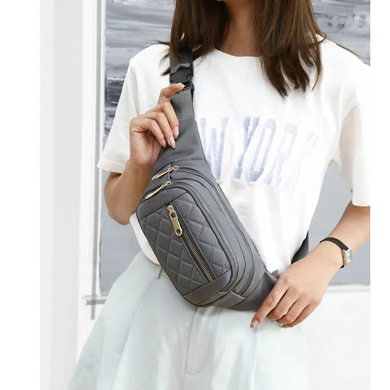 Borsa a tracolla da donna, marsupio da donna, impermeabile, in tessuto Oxford, alla moda, da donna, con marsupio a forma di banana_voghion.com