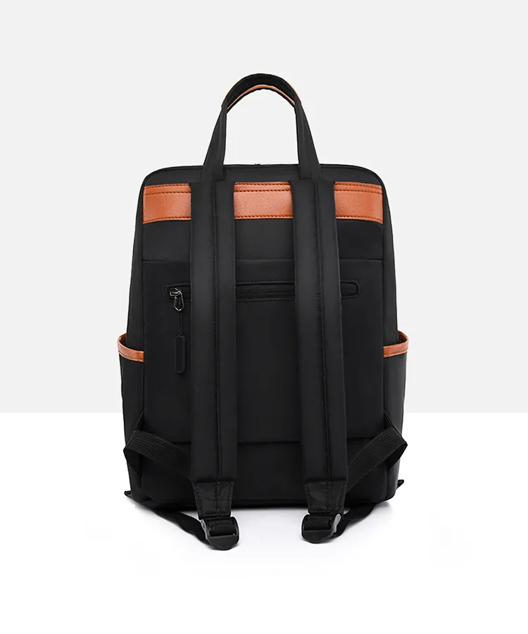 Woman Backpack Fashion Oxford College Student School Backpacks 13 14 Inch Laptop Bag Waterproof Business Travel Rucksack_voghion.com
