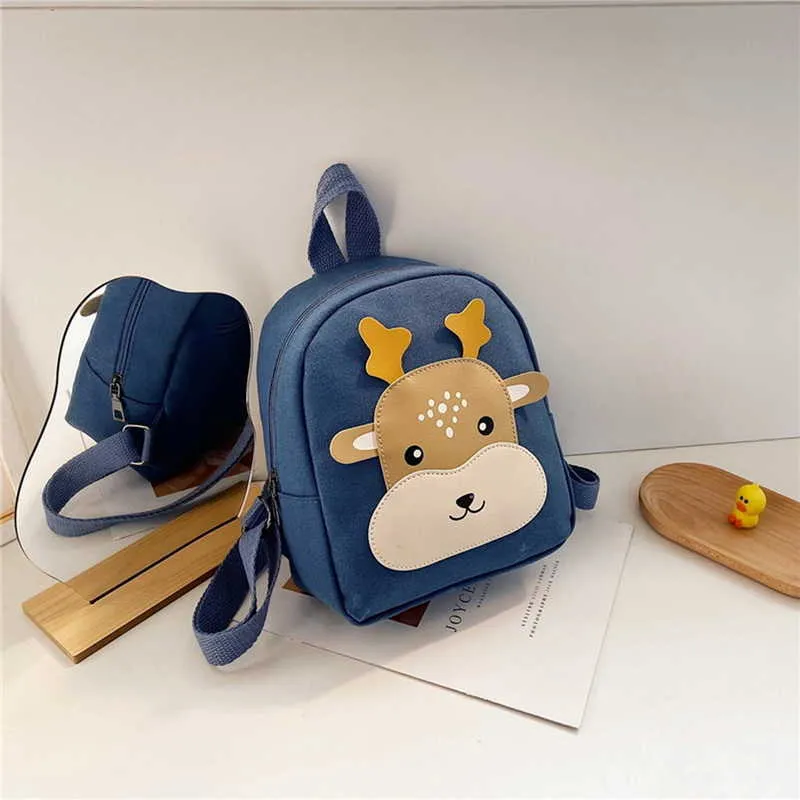 Backpacks Animal Prints Children Animals Girl Boys Toddler Kids Bag Kindergarten Cartoon School Backpack P230408_voghion.com