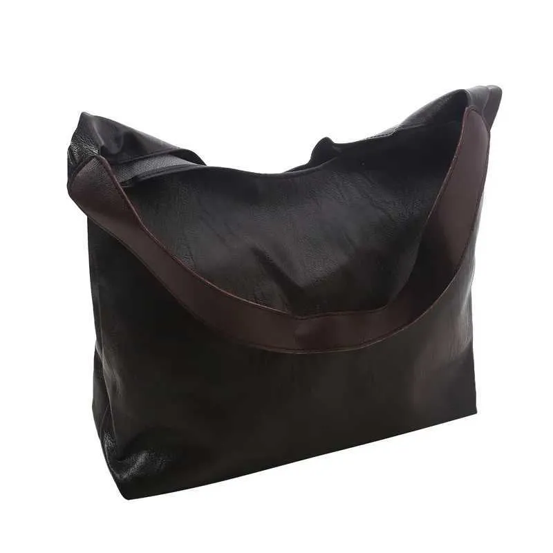 Borsa a spalla classica in pelle donna grande borsa da ufficio_voghion.com