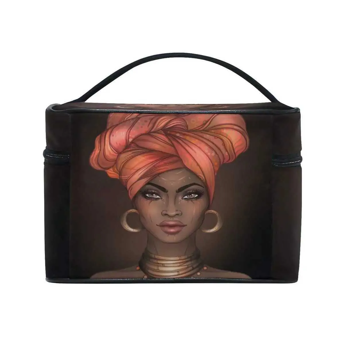 Τσάντα Sugar Skull για το Day of Death, Οργανωτής Αποθήκευσης, Κουτιού Μακιγιάζ για Τρένο Y241023_voghion.com