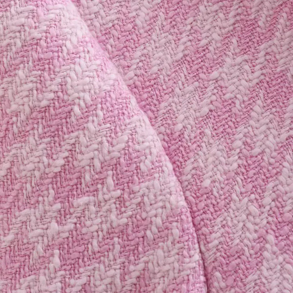 Two Piece Pink Mini Dress Designer Klacwaya Tweed Set 2-piece Fashionable Jacket Womens Shorts_voghion.com