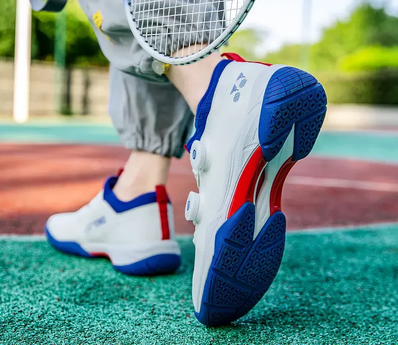 Badmintonschoenen heren nieuwe dames professionele antislip slijtvaste ademende roterende knoppen_voghion.com