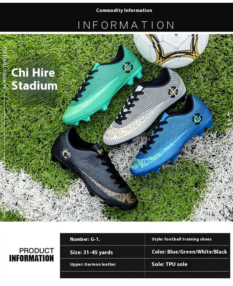 Fußballschuhe Herren Shredded Spikes Trainingsschuhe Erwachsene Match Jugend Studenten PE Klasse Fußball Sneakers_voghion.com