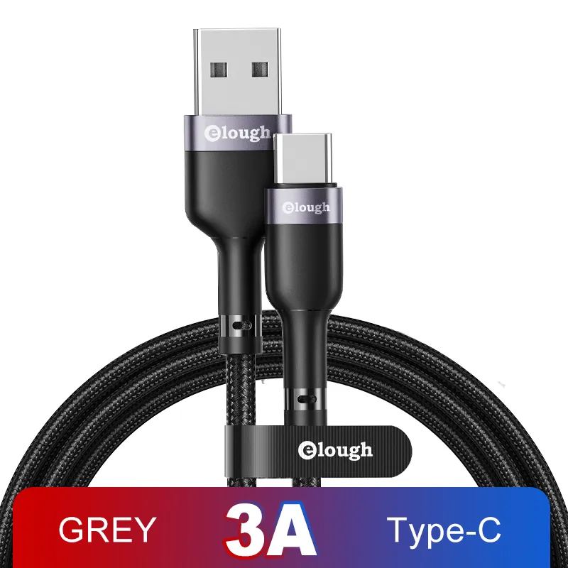 Cable tipo C de carga rápida para Xiaomi Redmi Realme Poco, cable micro USB tipo C._voghion.com