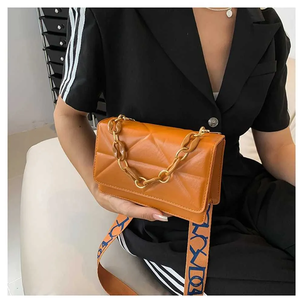 Winter schulter frauen stein muster PU leder kreuz tasche marke handtasche kette einkaufen kupplung brieftasche Y241121_voghion.com