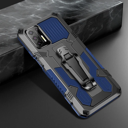 For Samsung Galaxy A03s Case Armor Cover Belt Clip+Tempered Screen Protector_voghion.com