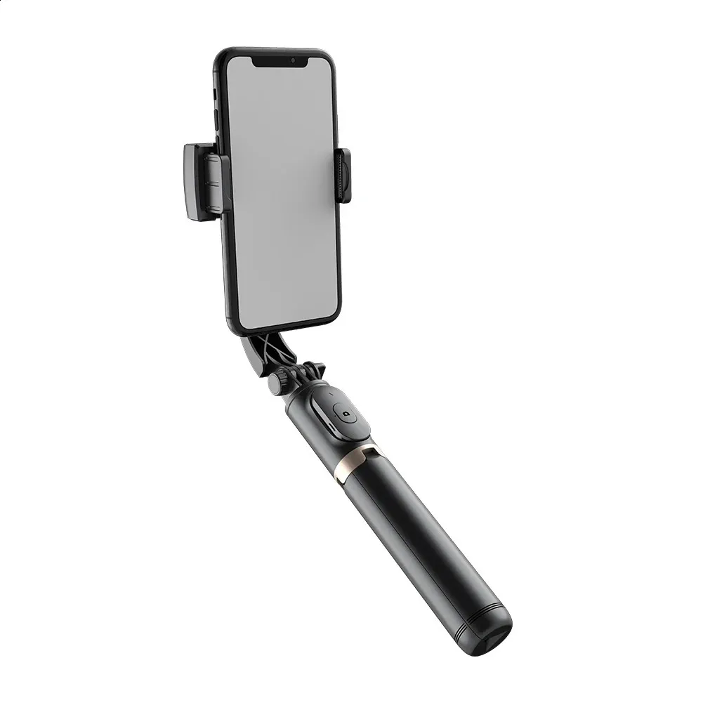 Q08 Bluetooth-ühilduv käeshoitav stabilisaator alumiiniumisulamist kokkupandav gimbal kaasaskantav teleskoop telefonihoidja videosalvestuseks 241220_voghion.com