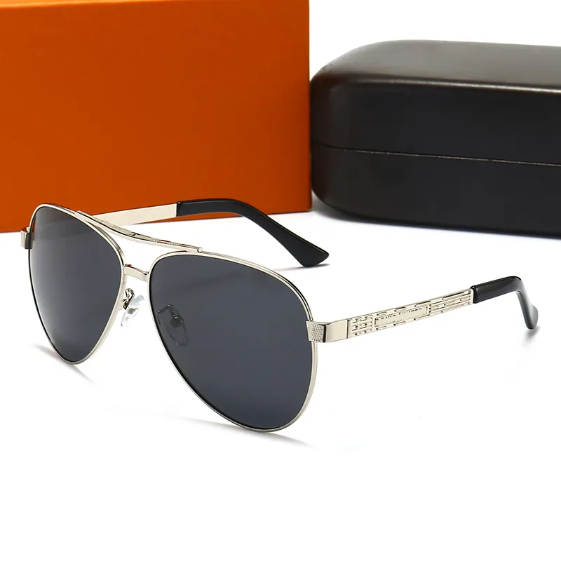 Herren Sonnenbrille Pilot Mit Rotem Metallrahmen Für Herren_voghion.com