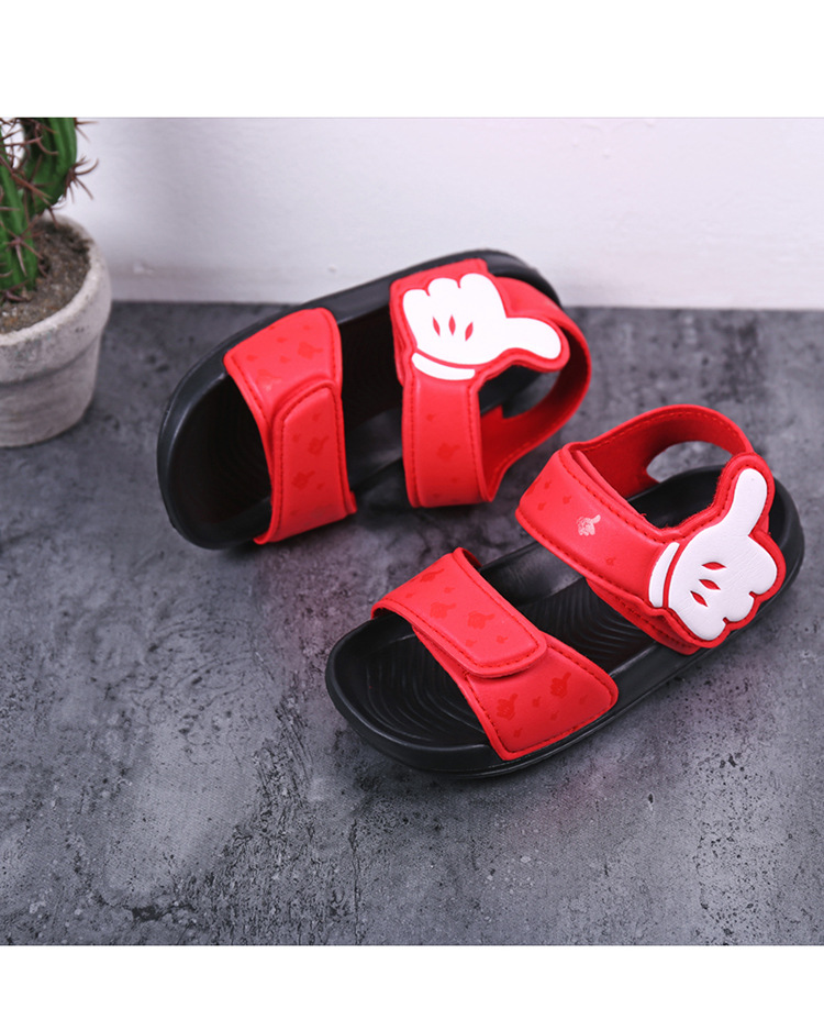 Estate nuovi ragazzi e ragazze sandali open toe moda per bambini suola morbida sport scarpe da spiaggia per bambini_voghion.com