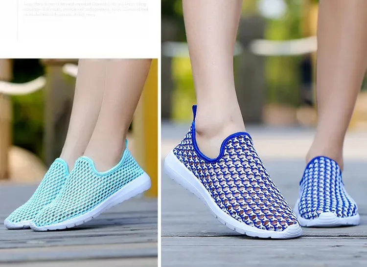 BEANNHUA Hohlgewebe Weibliches Fliegennetz Luftsport Und Freizeit Erhöhte Laufschuhe Mit Dicker Sohle 240708_voghion.com