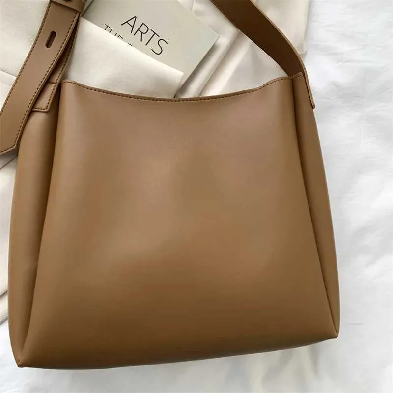 Sac à main et portefeuille en cuir tendance 2024 pour femme, simple, grande capacité, bandoulière, Y241011_voghion.com