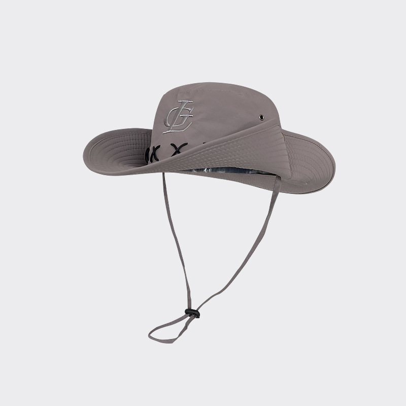 Zonnescherm heren, zomer buitenbeschermingsmasker fietsen, bergbeklimmen, vissen, zon coole hoed met grote rand, vissershoed_voghion.com