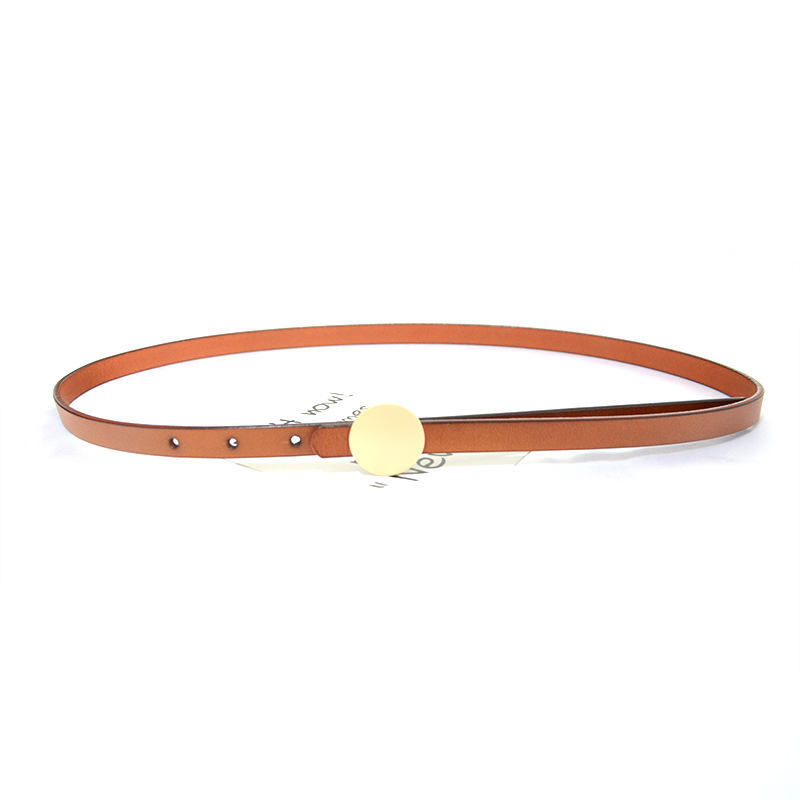 Cintura sottile in pelle da donna stile coreano alla moda_voghion.com