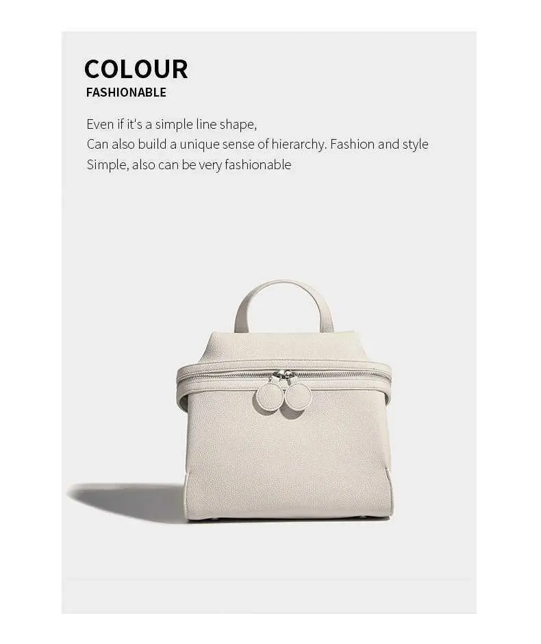 Frauen Mode Leder Rucksäcke Solide Lychee Print Schulranzen Pu Schulter Pack Große Kapazität Weibliche Pendler Griff_voghion.com