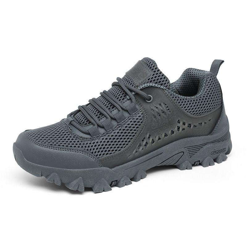 Extra große Größe rutschfeste Wüste Outdoor Wandern Freizeitschuhe Militärstiefel Funktionsschuhe_voghion.com