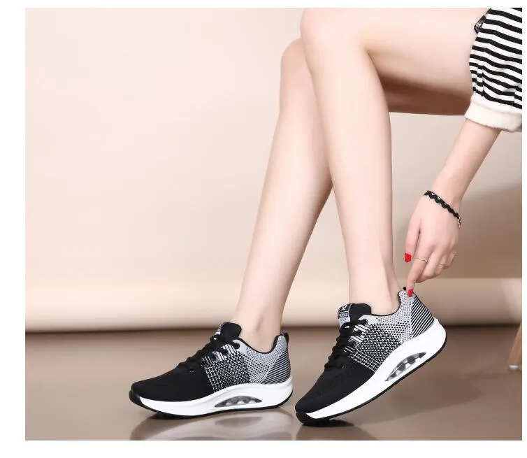Vendita calda-ballo femminile fantasma passi traspirante trolg basso per aiutare airbag fondo scarpe da ballo_voghion.com