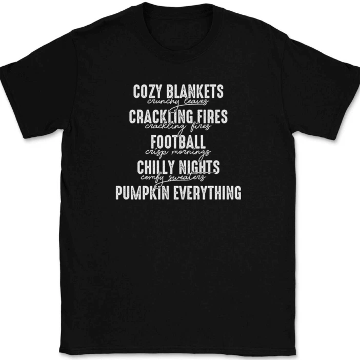 Pumpkin Everything T-shirt Men's Women's Thanksgiving Fall Tee_voghion.com