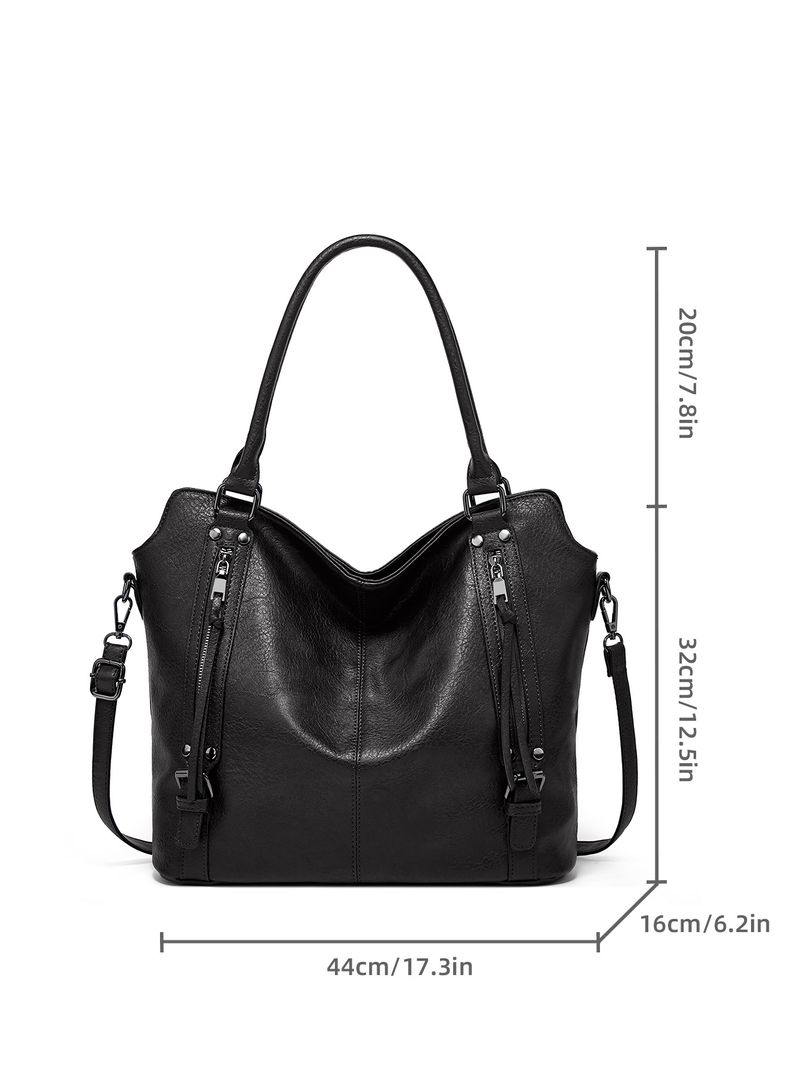 Grenzüberschreitende beliebte Damentasche 2024 neue Art Handtasche modische Umhängetasche weiches Leder Unterarmtasche_voghion.com