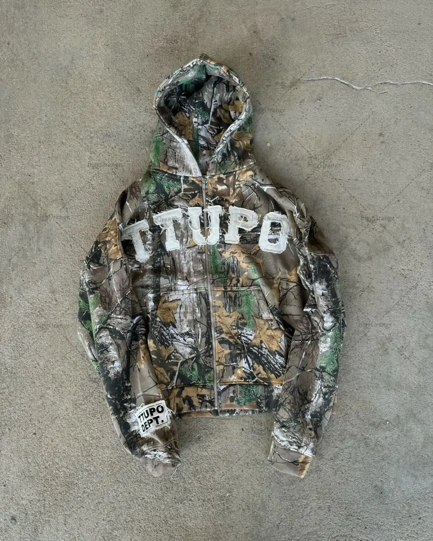 2024 Y2K Print Zipper Womens Camo Super Large Hoodie Mens Retro Street Fashion Bag Sweater 240912_voghion.com