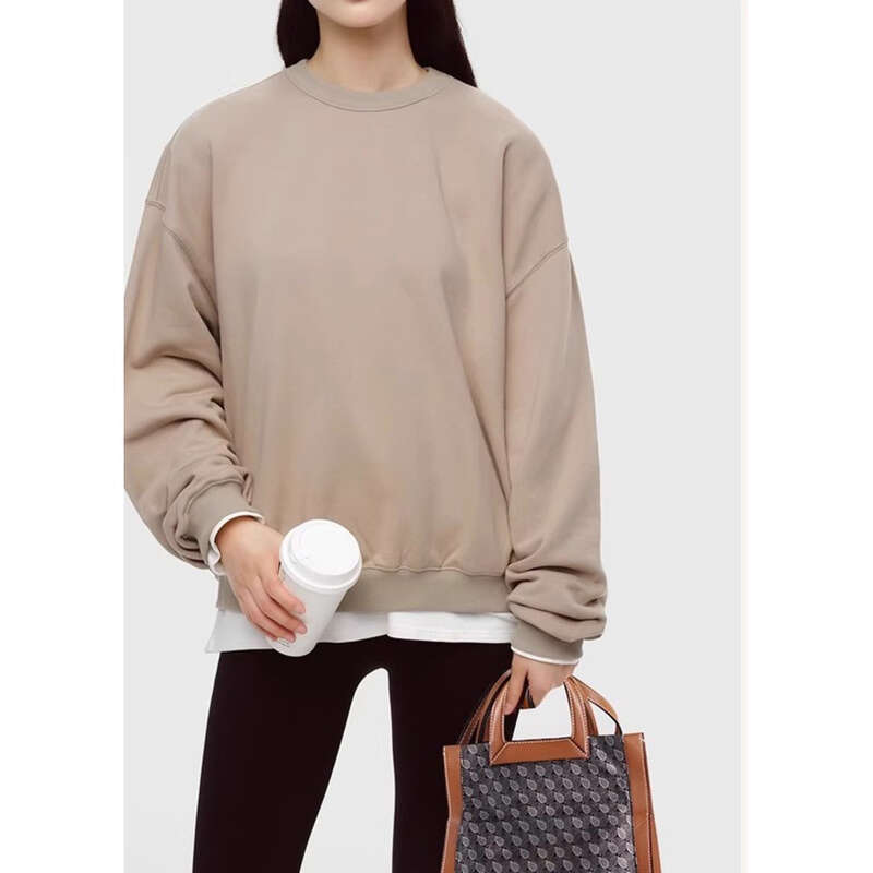 Suure mahutavusega õlakott, neutraalne naiste kott_voghion.com