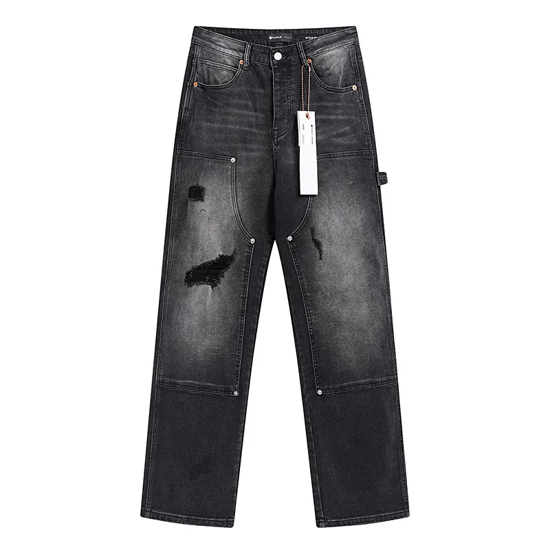 Designer Jean Denim Trousers For Mens Jeans Trends Slim Fit Motorcycle Mans Stacked Jeans Men Sweatpants_mkmklike.com