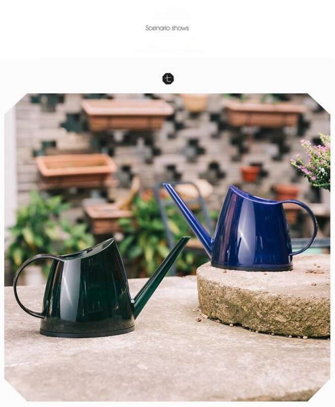 【 1391 People's Collection 】 Gießkanne für den Haushalt, lange Öffnung, halbtransparent, großes Fassungsvermögen, Wasserkocher, Topf, Sukkulenten_voghion.com