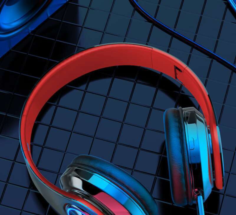 Nye trådløse Bluetooth-øretelefoner med støyreduksjon for samtaler, hodemonterte øretelefoner, Android, universal_voghion.com