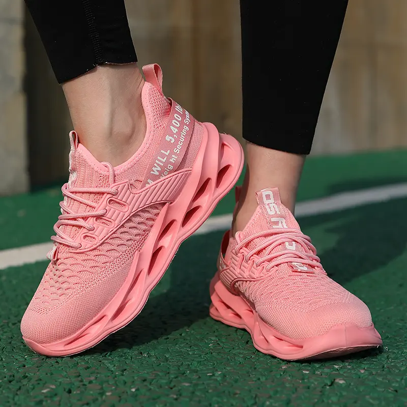 Chaussures de running homme baskets décontractées blanches_voghion.com