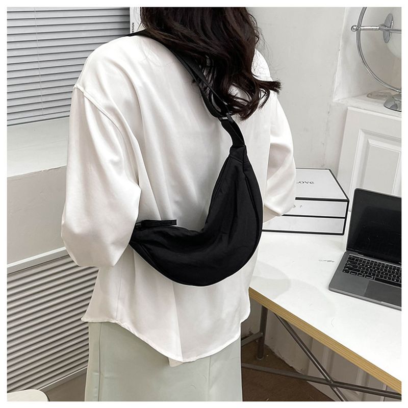 Borsa casual in nylongewebe Mode 2024 Neue Schulter Crossbody Knödel Tasche_voghion.com